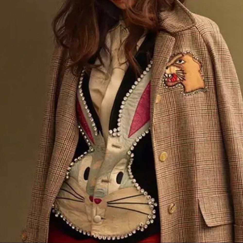 Women’s BUGS BUNNY crystal embellished vest